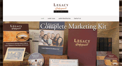 Desktop Screenshot of legacysafeguarduniversity.com